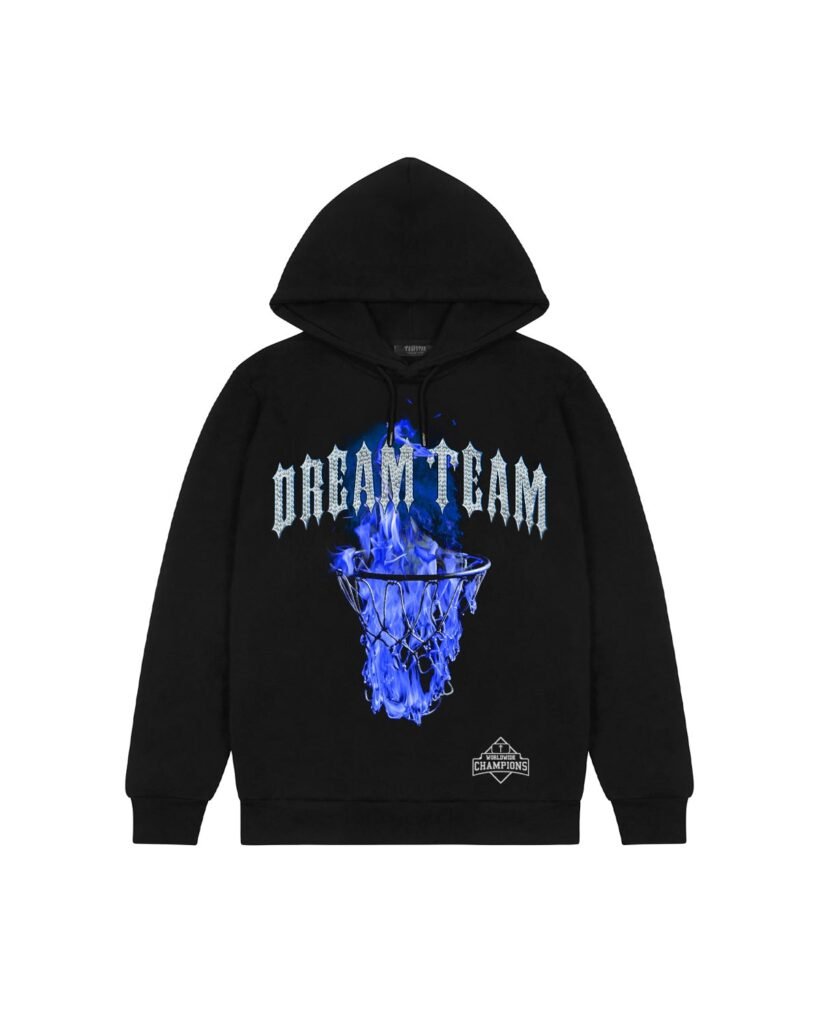 Bluza Trapstar Dream Team – Czarno/Niebieska