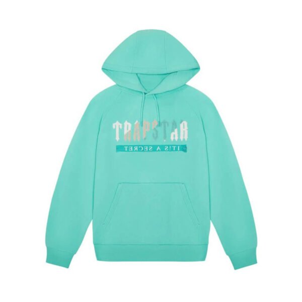 Bluza Trapstar Chenille Decoded 2.0 W Kolorze Turkusowym