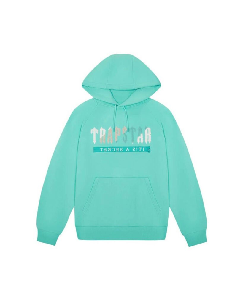 Bluza Trapstar Chenille Decoded 2.0 W Kolorze Turkusowym