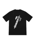 Czarne Koszulki Trapstar Decoded Paisley Edition