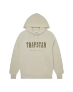 Trapstar Chenille Decoded Hoodie – Oatmeal