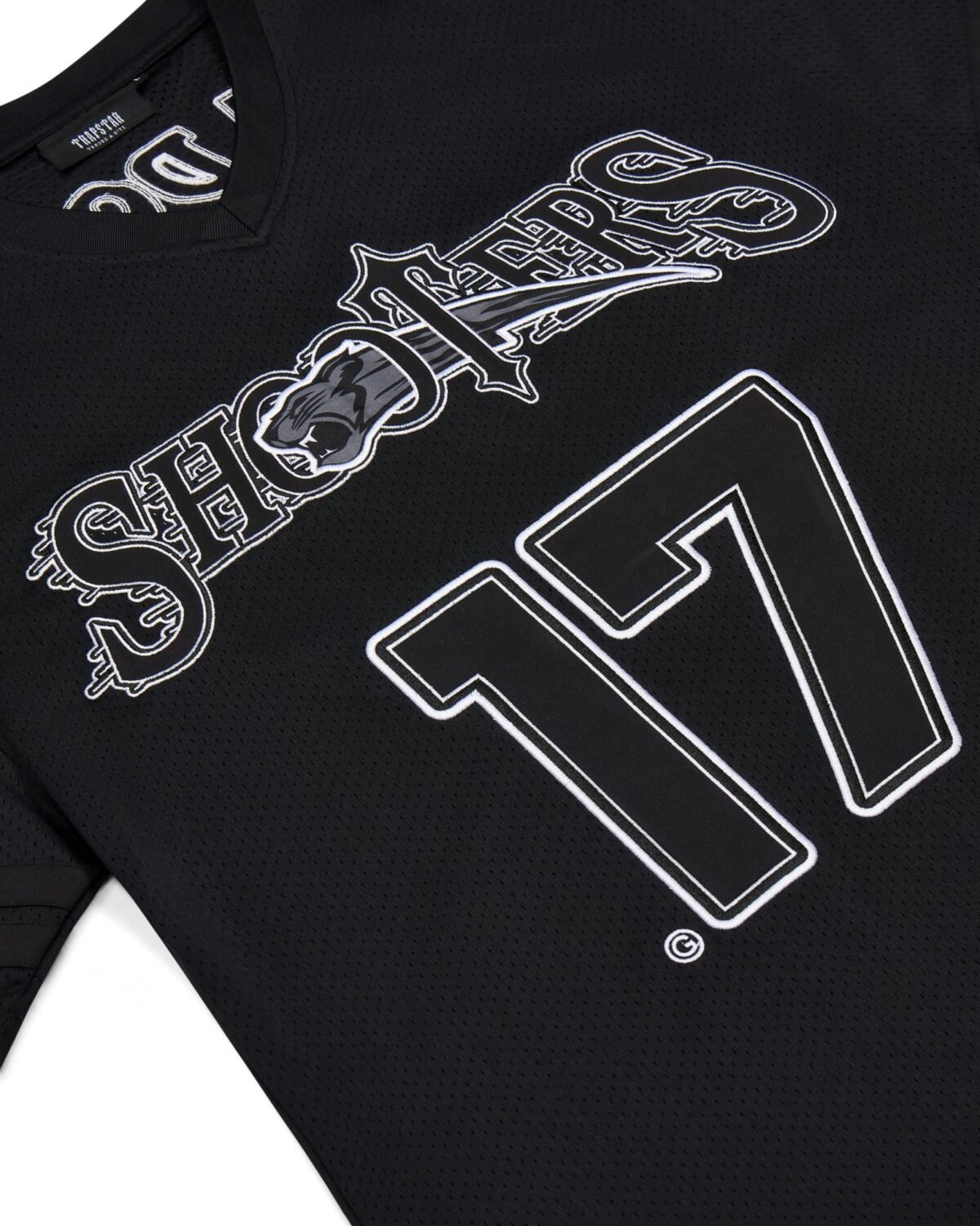 Trapstar Shooters 2.0 – Koszulka Piłkarska – Czarna - obrazek 2