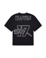 Trapstar Shooters 2.0 – Koszulka Piłkarska – Czarna - obrazek 3