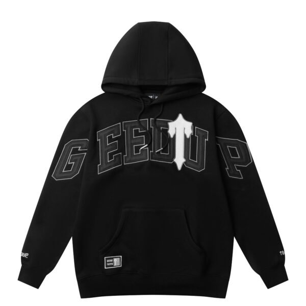 Trapstar X Geedup Irongate Logo Hoodie – Black