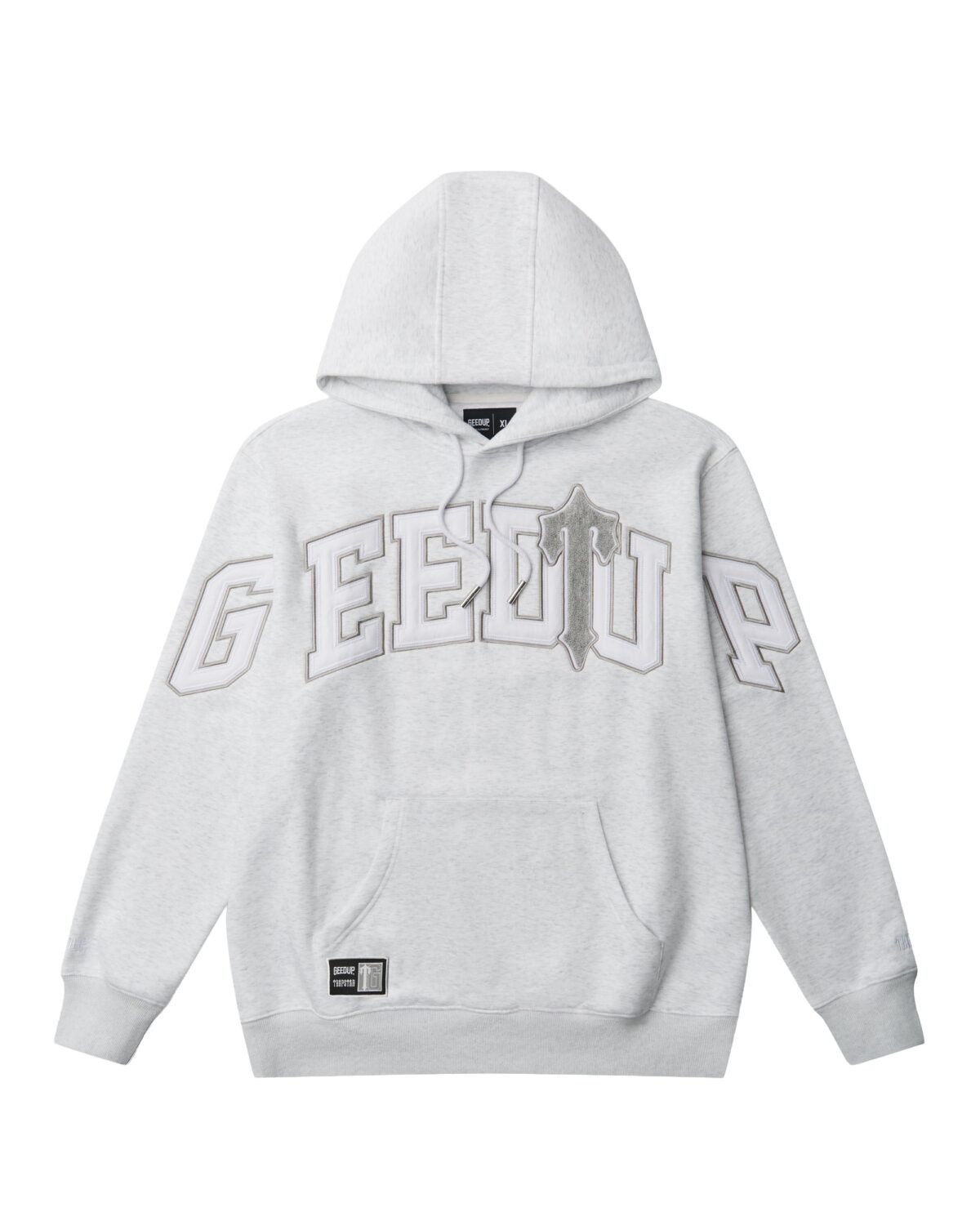 Trapstar X Geedup Irongate Logo Hoodie – Grey