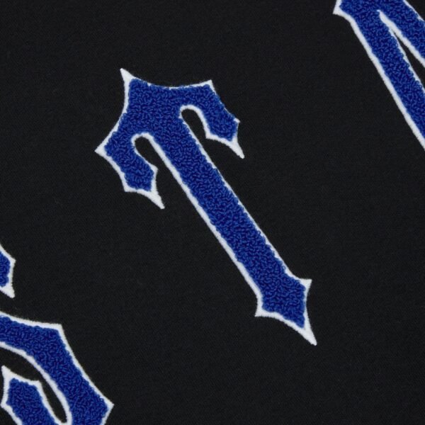 Koszulka Trapstar Arch Chenille Decoded 2.0 – Czarno/Fioletowa