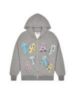 Bluza Trapstar Wildcard Na Zamek – Szara