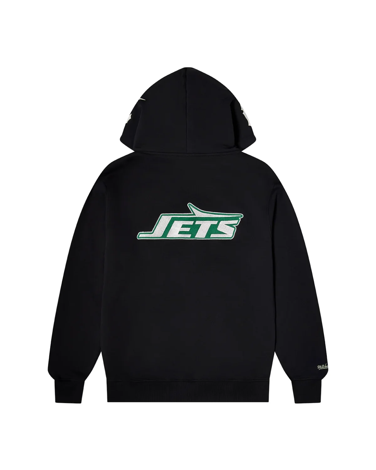 Bluza Z Kapturem Trapstar X Nfl Jets – Czarna - obrazek 3