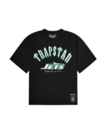 Koszulka Trapstar X Nfl Jets Irongate Z Logo – Czarna