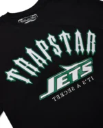 Koszulka Trapstar X Nfl Jets Irongate Z Logo – Czarna - obrazek 3