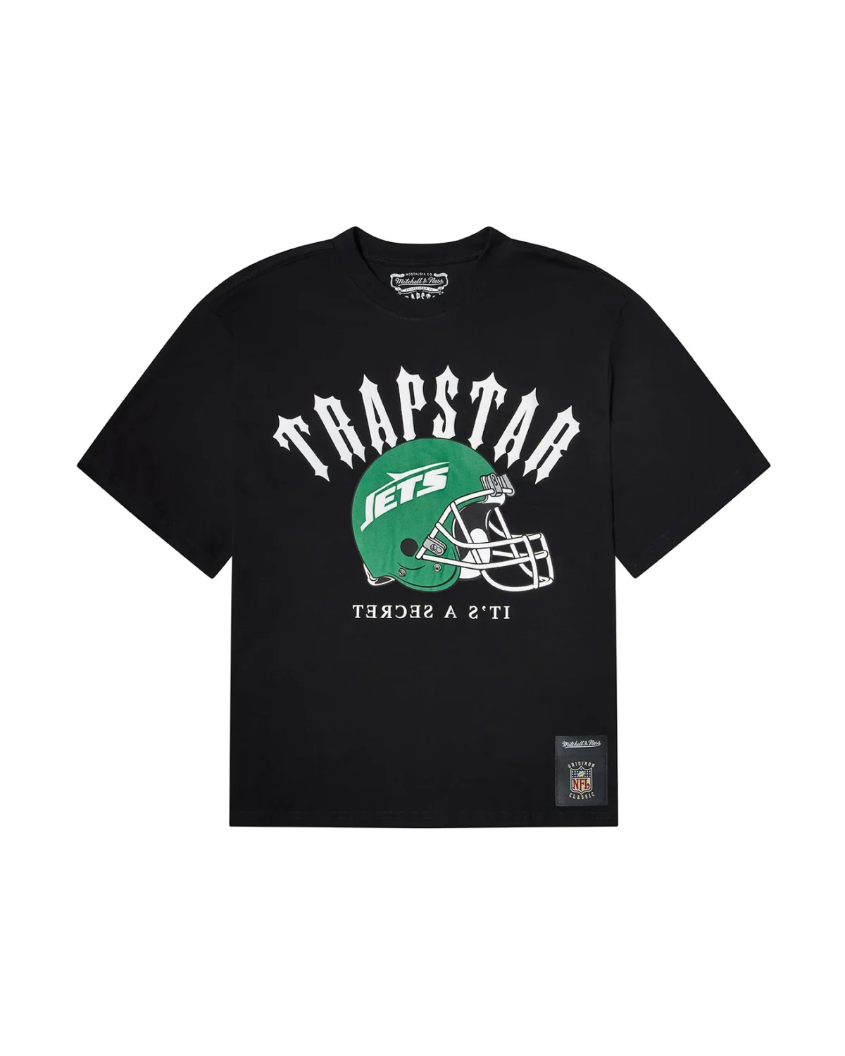 Koszulka Z Hełmem Trapstar X Nfl Jets Irongate – Czarna