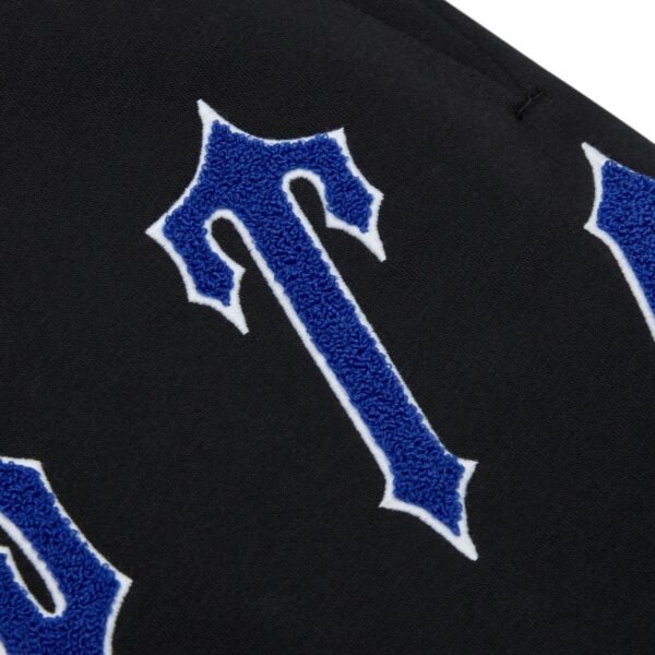 Szorty Trapstar Chenille Decoded 2.0 – Czarno-Fioletowe