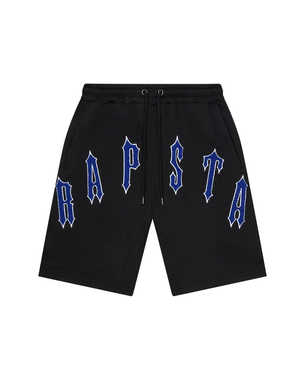 Szorty Trapstar Chenille Decoded 2.0 – Czarno-Fioletowe