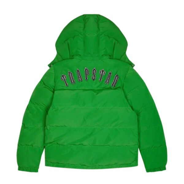 Kurtka Puchowa Trapstar Irongate w Kolorze Zielonym